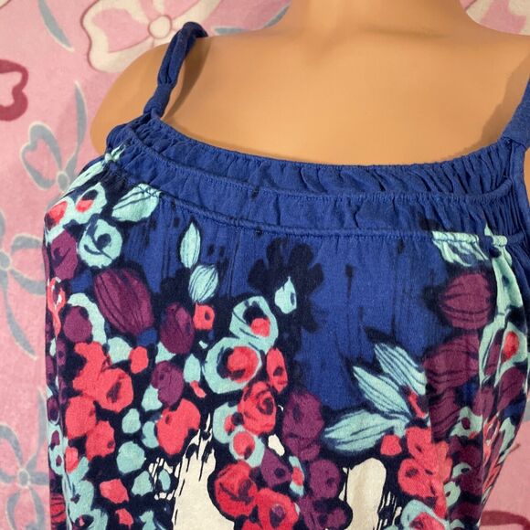 American Eagle Outfitters Boho Floral Print Colorful Spring Tank Top XS 04/09 - Picture 7 of 9